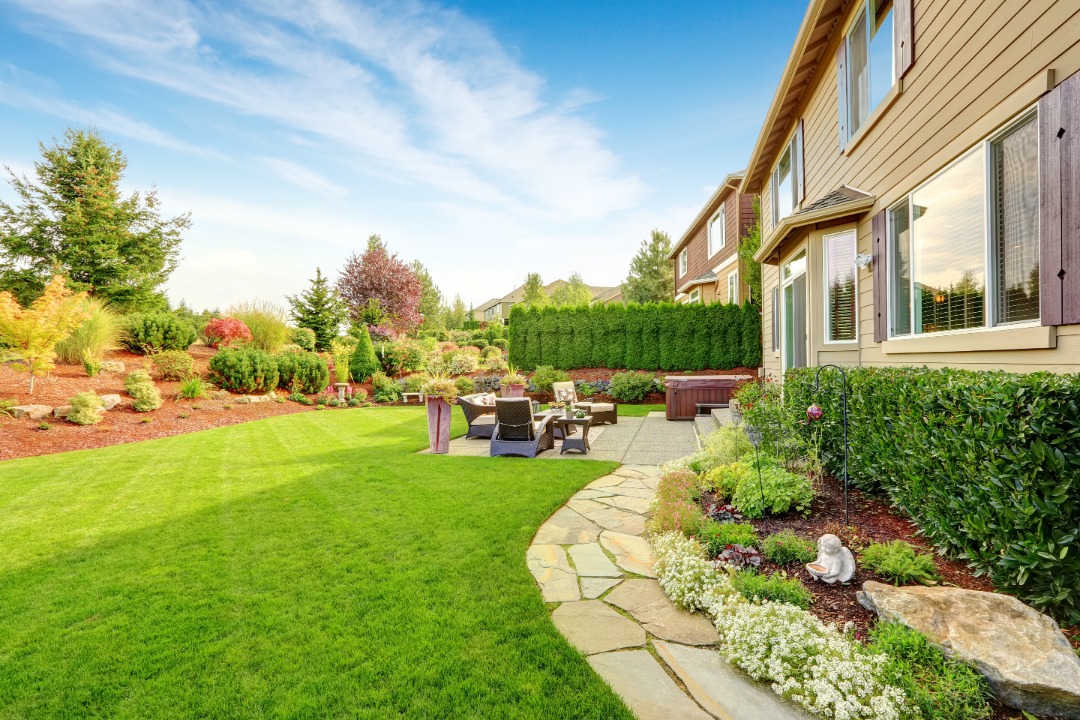 A beautiful backyard that gets amazing care.